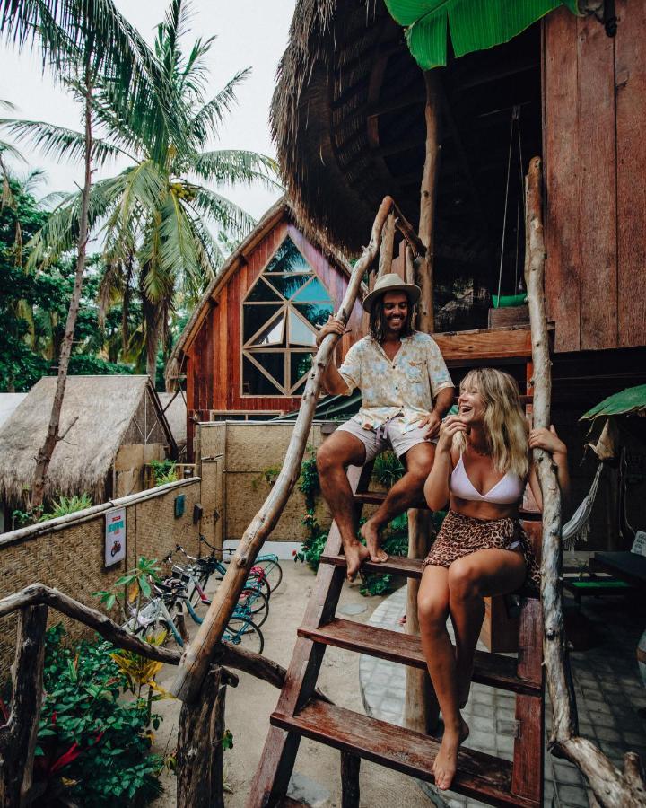 Villa Gili Treehouse Gili Trawangan Esterno foto