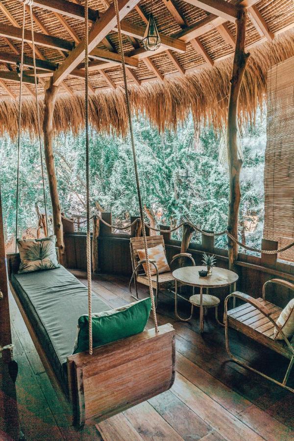 Villa Gili Treehouse Gili Trawangan Esterno foto