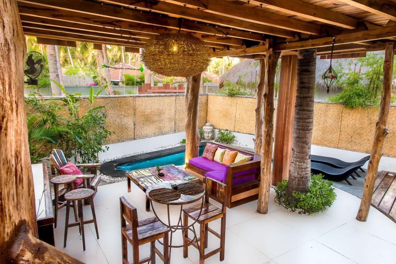 Villa Gili Treehouse Gili Trawangan Esterno foto